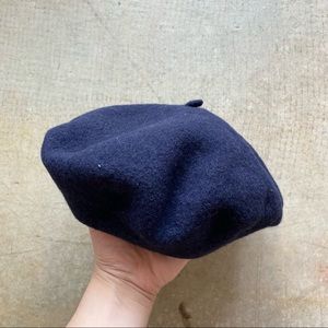 Navy beret
